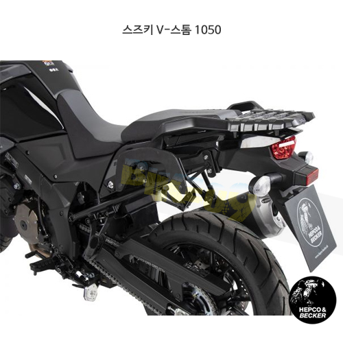 스즈키 V-스톰 1050 C-bow 프레임- 햅코앤베커 오토바이 싸이드백 가방 거치대 6303544 00 01